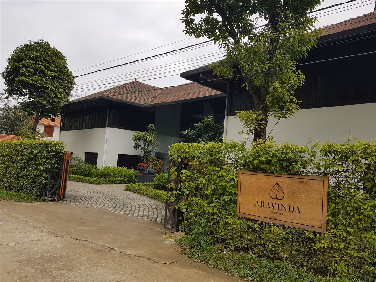 Một resort được xây dựng tại xã Ninh Hải, công trình này được Ban quản lý di sản Tràng An xác định vi phạm trật tự xây dựng