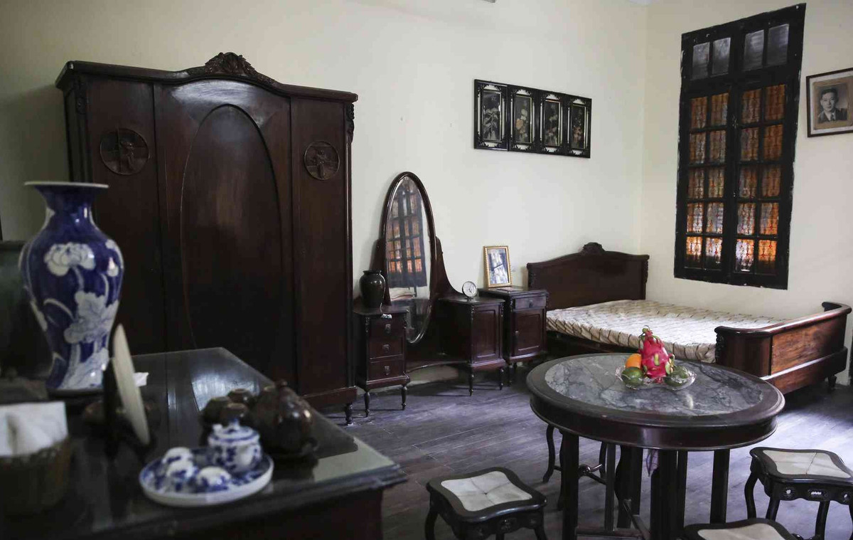 Tất cả các phòng gồm phòng khách, phòng ăn, phòng ngủ được thiết kế kết nối với nhau, tạo thành một thể thống nhất. Ảnh: Dân Việt.