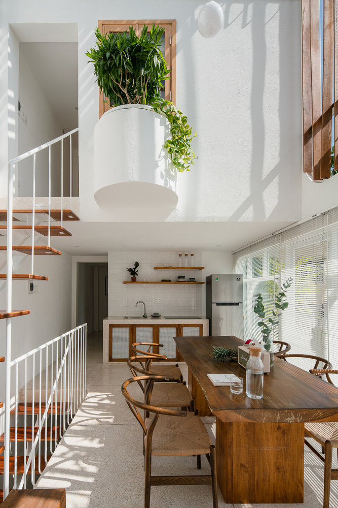 Nội thất bên trong cũng được tối giản.