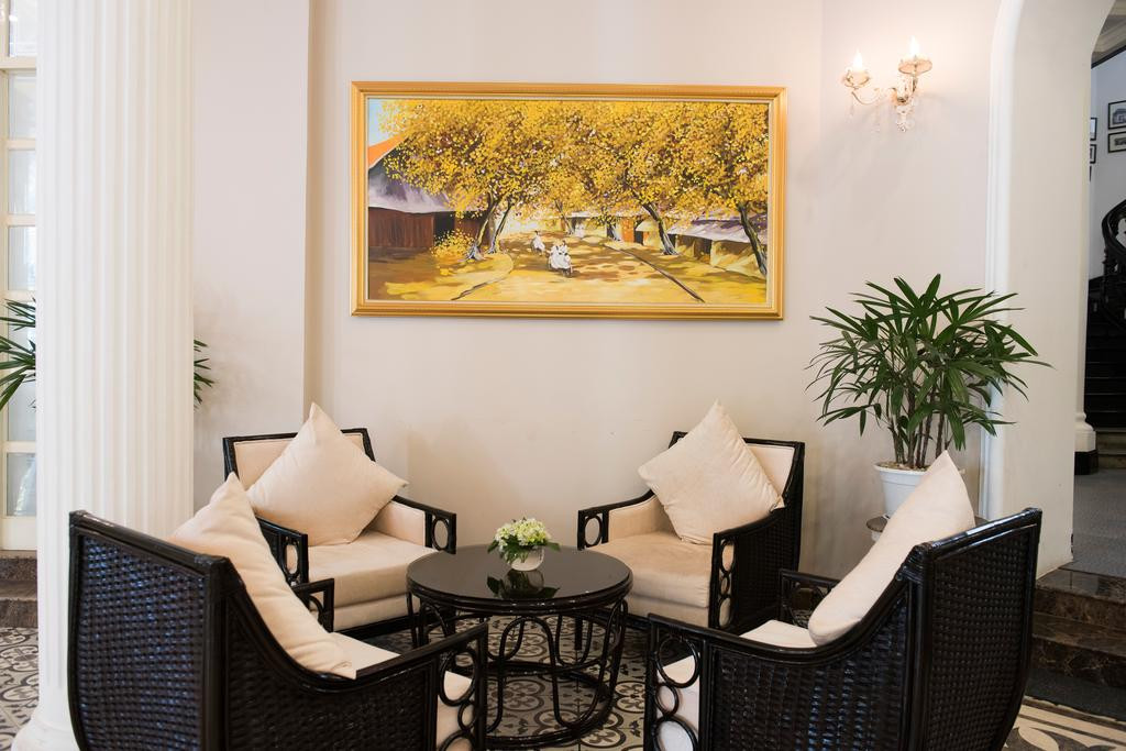 Góc thưởng trà, thư giãn cho du khách. Nguồn ảnh: Hoa Binh Hotel.