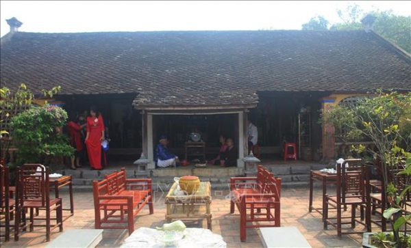 Năm 2006, ngôi nhà trên 200 năm tuổi này đã được công nhận là Di tích kiến trúc nhà cổ cấp tỉnh. Ảnh: TTXVN.