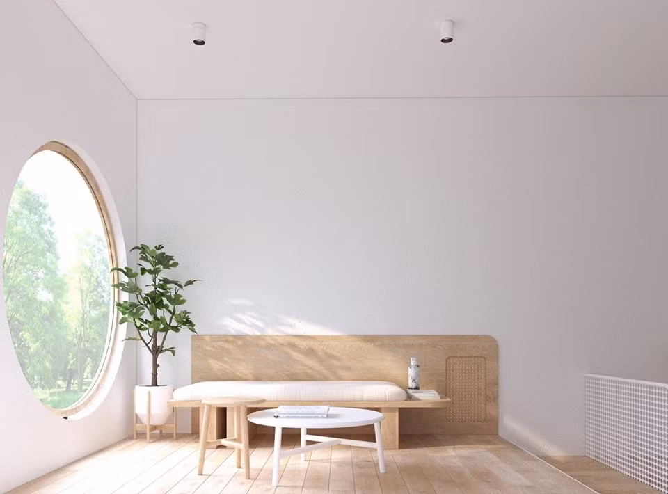 Căn nhà của Midu gồm 1 trệt, 1 lửng, với tổng diện tích sử dụng khoảng 70 m2.