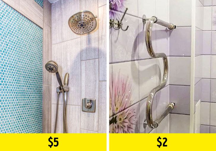 Với một số đồ nội thất, bạn có thể sử dụng tấm nhựa thay vì gạch. Chúng rẻ hơn nhiều nhưng cũng khá tốt.