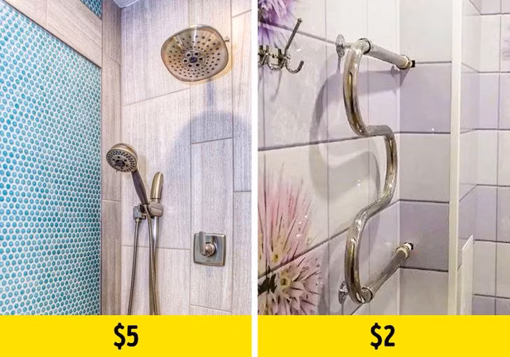 Với một số đồ nội thất, bạn có thể sử dụng tấm nhựa thay vì gạch. Chúng rẻ hơn nhiều nhưng cũng khá tốt.