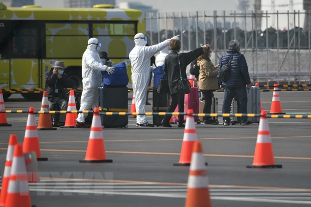 Nhat Ban xac nhan truong hop tu vong thu 3 tren tau Diamond Princess