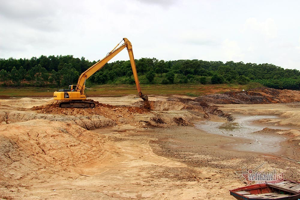 Ho nuoc ngot lon nhat Quang Ninh tiem can muc nuoc chet-Hinh-7