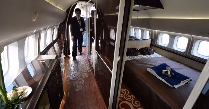 Số chuyến bay tư nhân từ Hong Kong đến Bắc Mỹ và Australia đã tăng 214%, và số chuyến bay từ xứ cảng thơm tới các địa điểm trên toàn cầu đã tăng 34,2% so với năm 2019. Ảnh: EJ Insight.