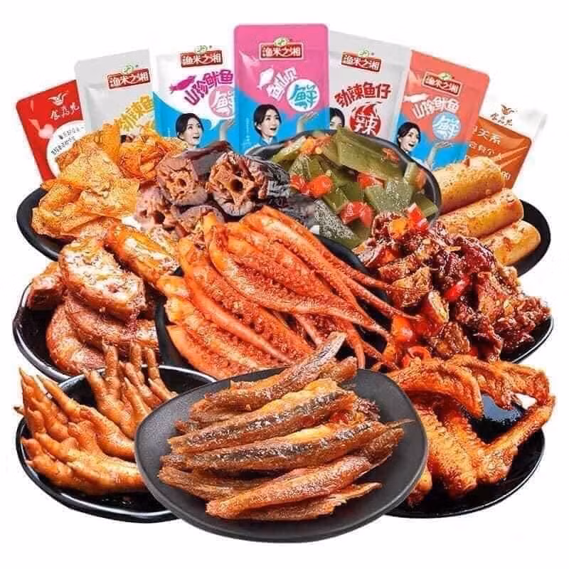 Nếu chia nhỏ, mỗi gói "thịt hổ", "thịt gà" đồng giá 3.000 đồng/gói?