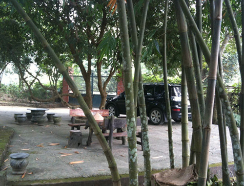 Trước đó, từ khoảng năm 1998, nghệ sĩ Chí Trung-Ngọc Huyền cũng đã tậu một mảnh đất rộng tới 4.000 m2 để làm nhà nghỉ mỗi dịp cuối tuần.