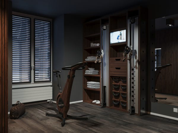 Bên trong khách sạn còn được trang bị đầy đủ nhà bếp, phòng xông hơi, lò sưởi, phòng tập thể hình và bể sục.