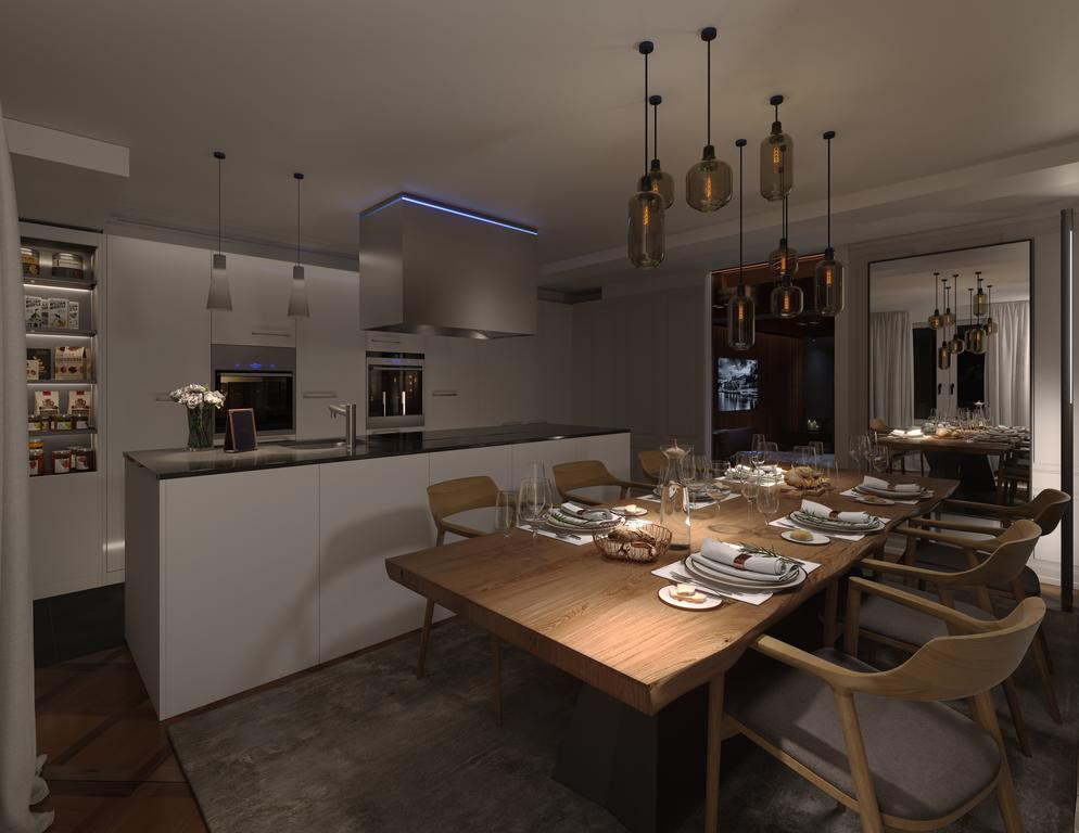 Khách hàng sẽ sử dụng ứng dụng để đặt bữa ăn, đầu bếp cá nhân, cửa hàng tạp hóa, dịch vụ mát-xa và được nhân viên trợ giúp 24/7 từ xa.