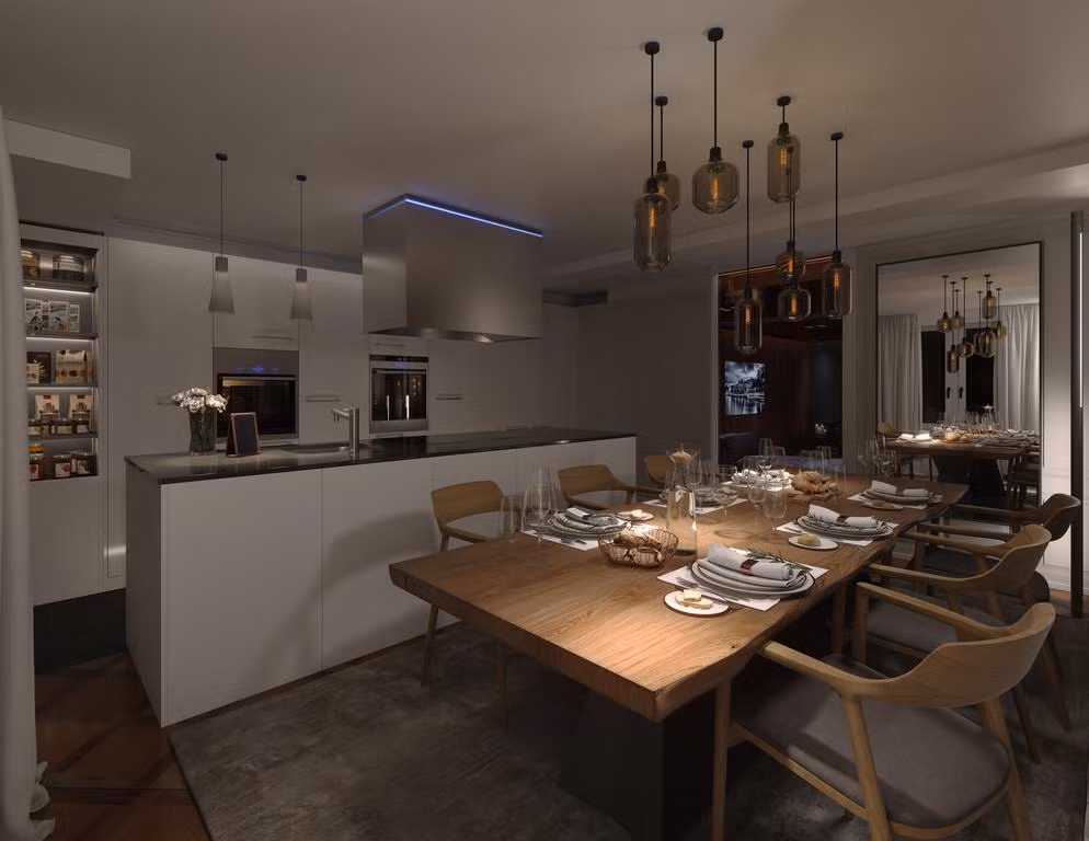 Khách hàng sẽ sử dụng ứng dụng để đặt bữa ăn, đầu bếp cá nhân, cửa hàng tạp hóa, dịch vụ mát-xa và được nhân viên trợ giúp 24/7 từ xa.