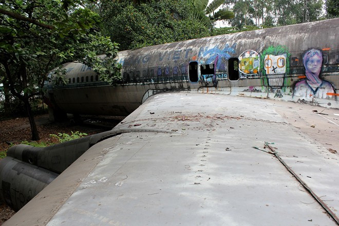 Máy bay Boeing 707 đầu tiên của Việt Nam vốn thuộc sở hữu của chính quyền Việt Nam Cộng hòa, sau đó có nhiều năm được đưa sang Hong Kong. Ảnh: Zing.