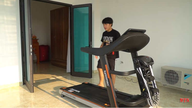 Phòng tập thể dục. Ảnh: NTN. Video: Gợi ý nội thất thông minh cho căn hộ nhỏ. Nguồn: VTC1