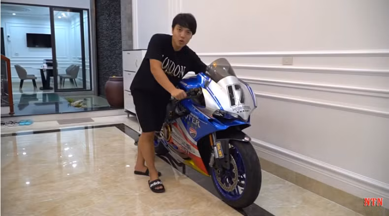 Nhà gồm 4 tầng và 9 phòng đủ không gian cho các thành viên trong gia đình. Ảnh: NTN.