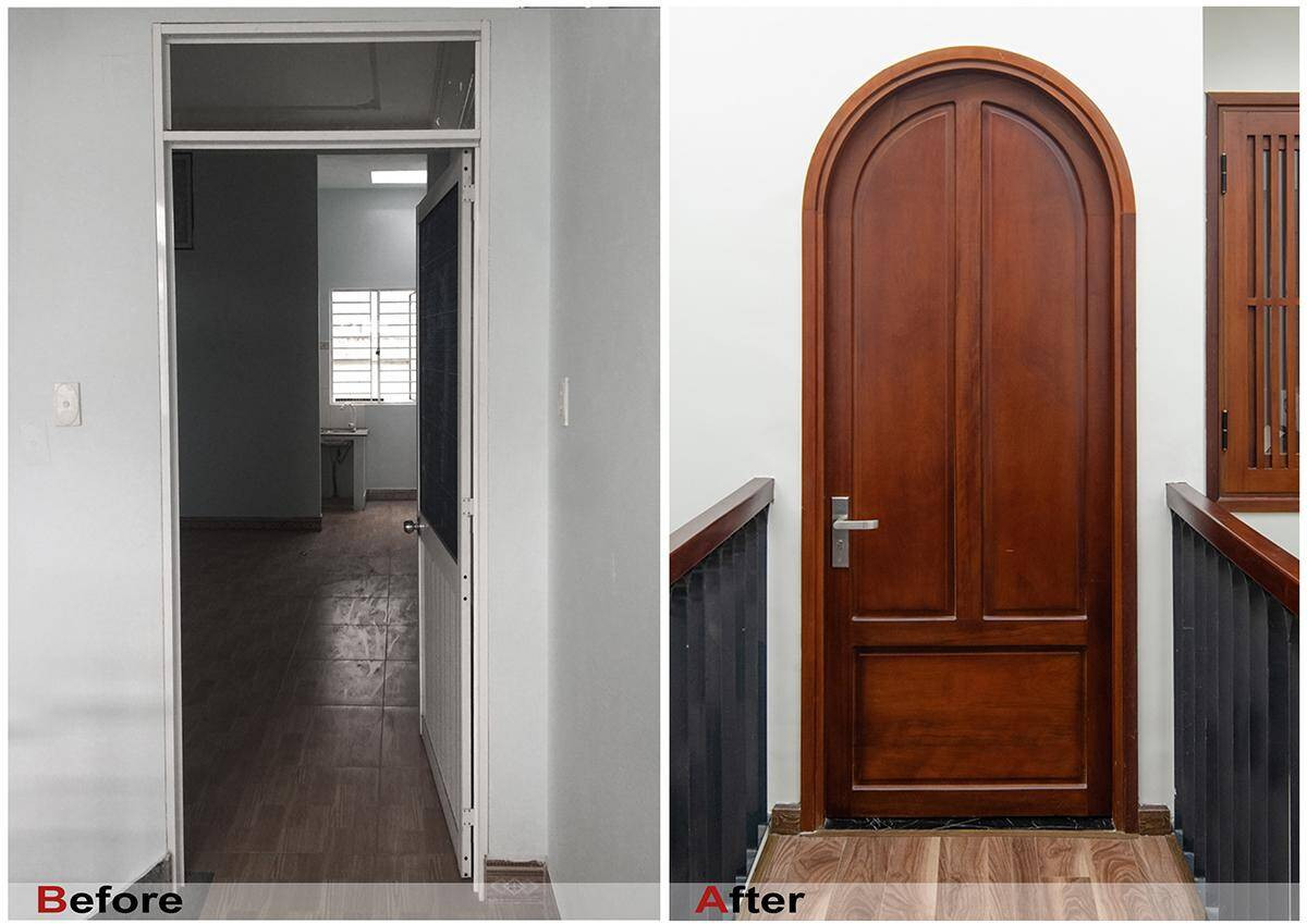 Để thực hiện điều đó, kiến trúc sư đã lựa chọn vật liệu chủ yếu là gỗ để tạo nên những đồ dùng nội thất trong nhà.