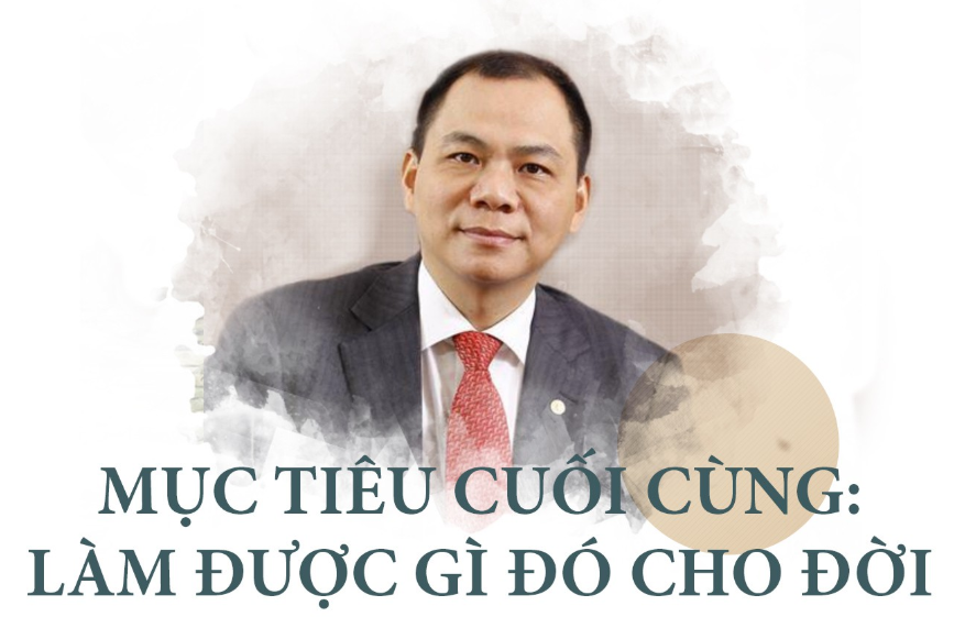 Liên quan đến tiền, tỷ phú Phạm Nhật Vượng kể: "Ngày xưa là câu chuyện cơm áo gạo tiền. Đầu tiên khi đi làm là muốn kiếm tiền giúp bố mẹ đỡ nghèo đỡ khổ. Sau này có tý tiền lên thì để mình sống một cách thoải mái sung túc, vợ con đề huề. Dần dần lớn lên nữa thì công việc là đam mê. Và đến giờ mục tiêu cuối cùng là làm được cái gì đó cho đời”. Ảnh: NDH.