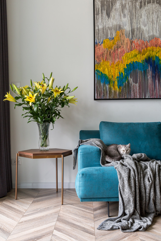 Không gian sống sẽ từ tầng 3 đến tầng 5 (phòng khách, bếp ở tầng 3, phòng ngủ ở tầng 4 và tầng 5).