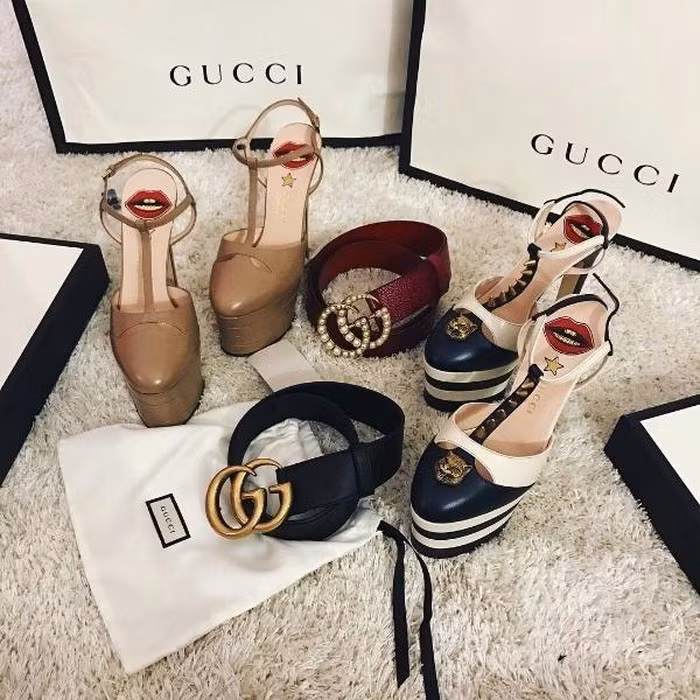 Trong một lần đi mua sắm, Châu Bùi mạnh tay chi hơn 90 triệu đồng cho 4 món phụ kiện của Gucci.