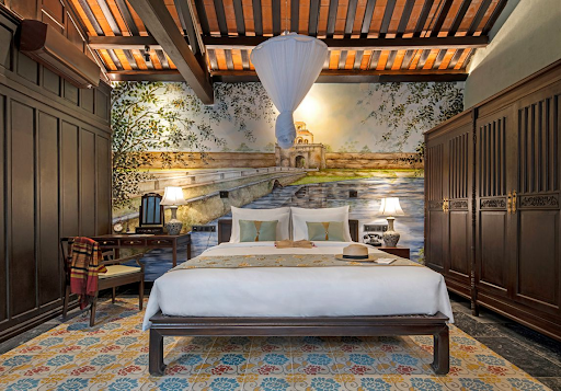 Mỗi ngôi nhà cổ ở đây đều mang đến bức tranh về cuộc sống của quý tộc Huế thời xưa.