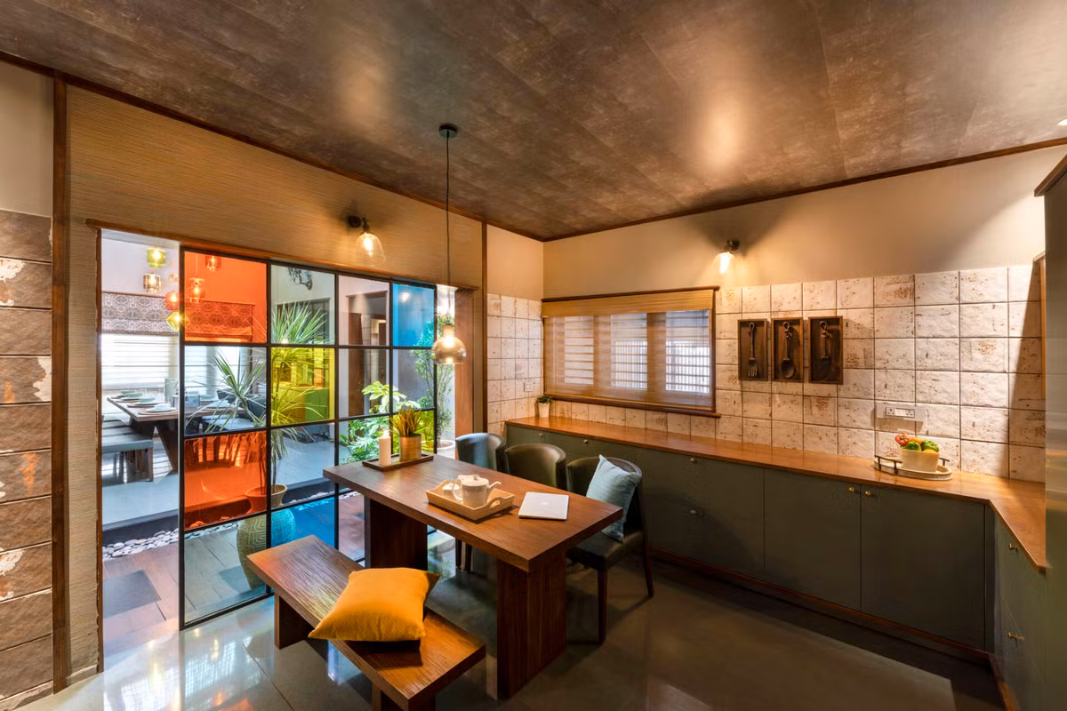 Nhà bếp gọn gàng và hiện đại. Nguồn ảnh: Archdaily.