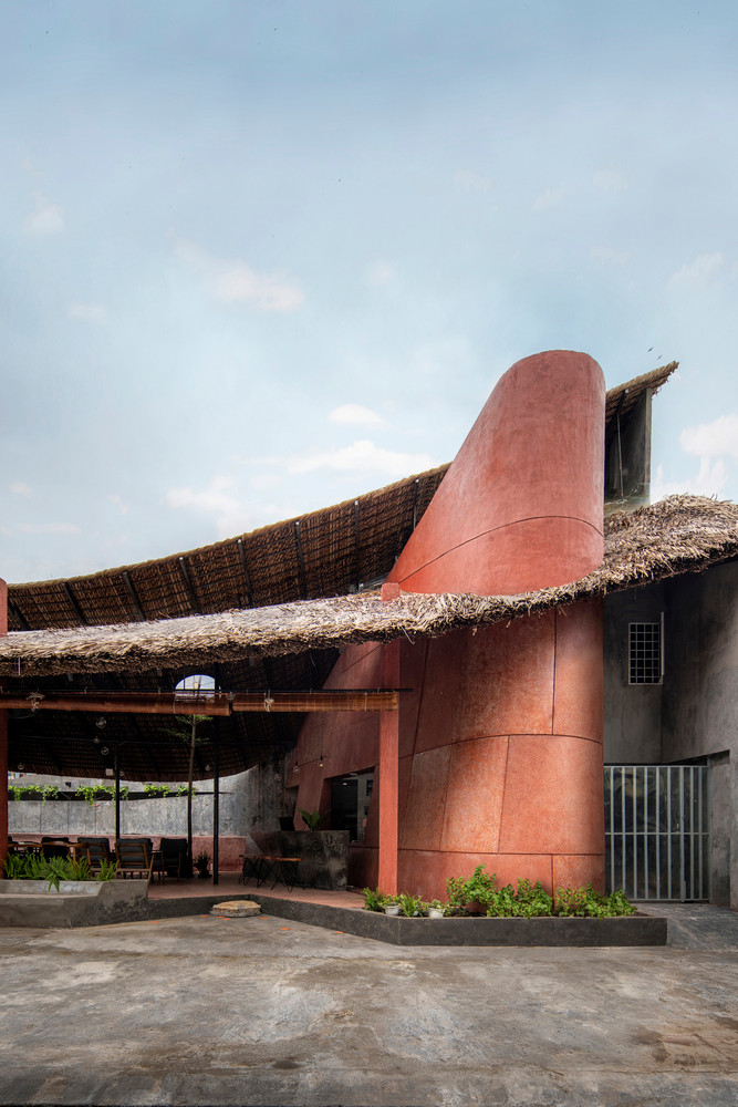 Quà cà phê gợi lên hình ảnh nếp nhà tranh gần gũi.