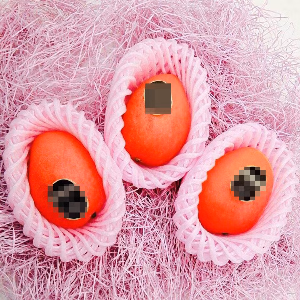 Đây là giống xoài đỏ được trồng ở vùng Miyazaki, nằm ở phía Nam của nước Nhật. Ảnh: Mia Fruit.