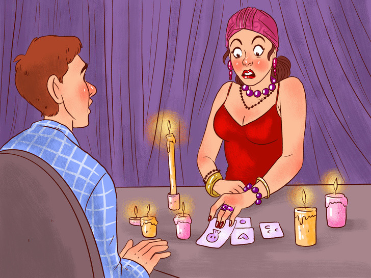 Nhà ngoại cảm có thể có sức ảnh hưởng lớn đến những người nhạy cảm và giàu cảm xúc. Đó là lý do tại sao nhà ngoại cảm cần phải cẩn thận khi báo tin xấu cho khách hàng. Họ không hề muốn báo cho bạn rằng bạn sẽ chết sớm hay bạn sẽ gặp tai nạn nghiêm trọng, ngay cả khi họ nhìn thấy điều đó.