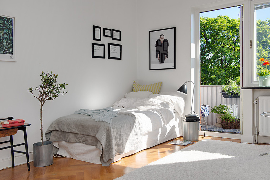 Căn hộ nhỏ nhưng ấn tượng với các sắp xếp các phòng chức năng hợp lý.