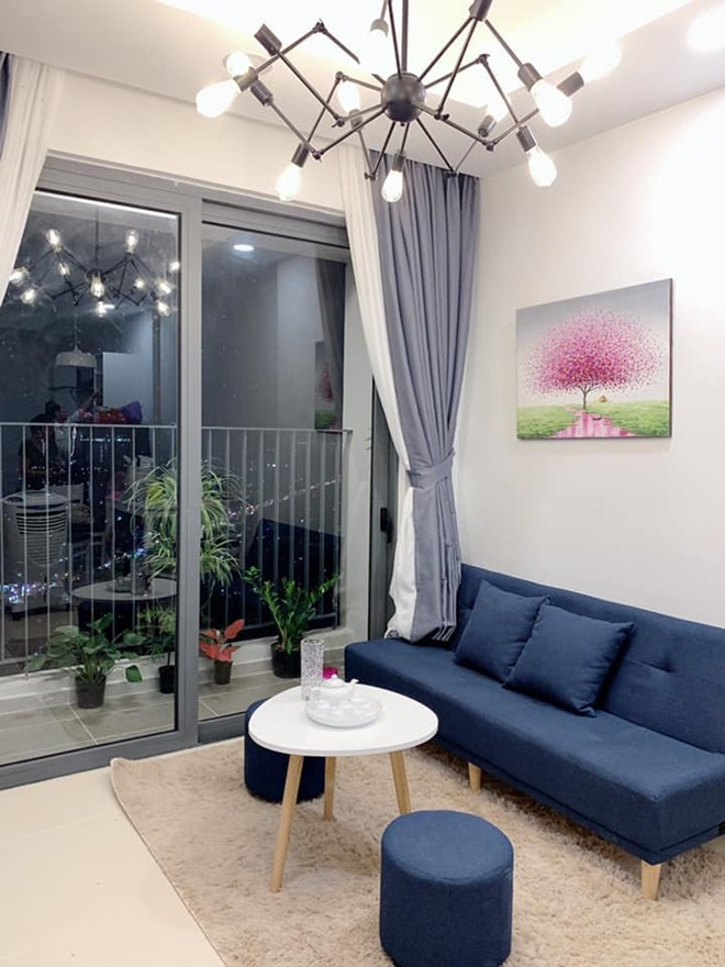 Căn hộ được mua bằng số tiền mà Khánh Chi đã tích góp trong nhiều năm làm việc chăm chỉ ở Singapore.