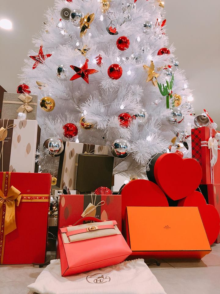 Ngoài ra, Hà Hồ còn nổi tiếng là một tay chơi hàng hiệu. Cô thường xuyên gây ấn tượng với những phụ kiện đắt đỏ, có giá lên đến hàng tỷ đồng.