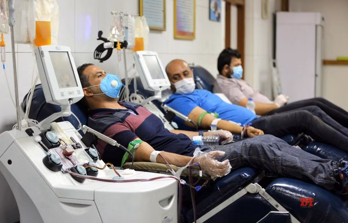 “Bùng nổ” thị trường chợ đen mua bán huyết tương bệnh nhân COVID-19 “Bung no” thi truong cho den mua ban huyet tuong benh nhan COVID-19