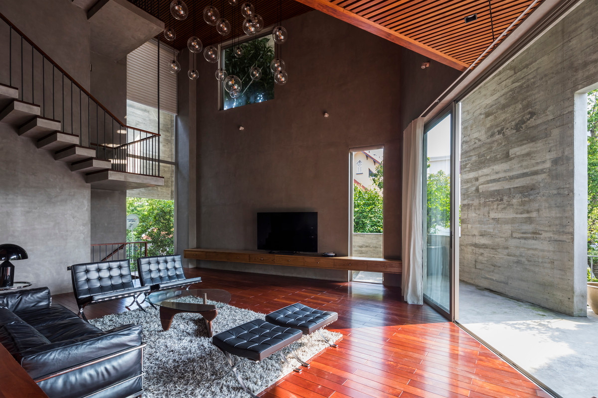  Nội thất biệt thự thiết kế theo phong cách đơn giản, sang trọng.