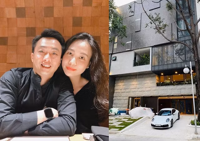 Cường đô la và Đàm Thu Trang hiện sống trong căn biệt thự sang trọng ở khu đô thị Phú Mỹ Hưng (quận 7, TP HCM). Ảnh: Giadinhnet.