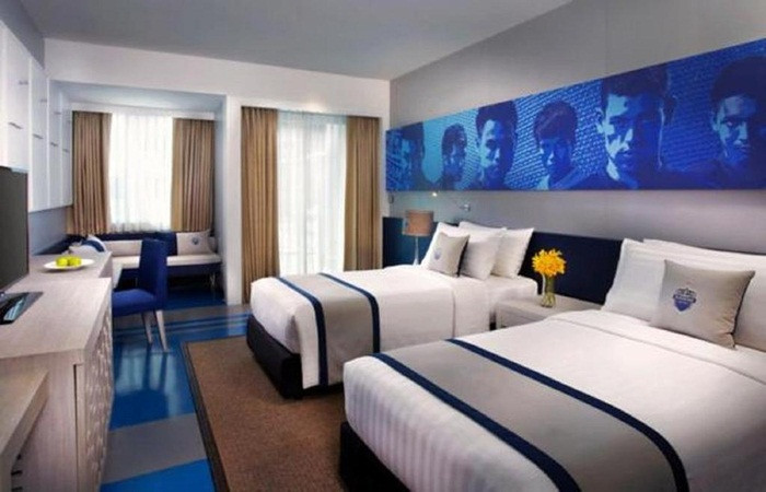 Các phòng tại đây có giá dao động từ hơn 1 triệu đến hơn 7 triệu đồng/đêm. Ảnh: Booking.