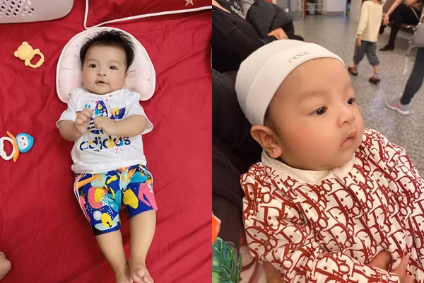 Quần áo con gái Bùi Tiến Dũng không phải của Adidas thì cũng là Dior.