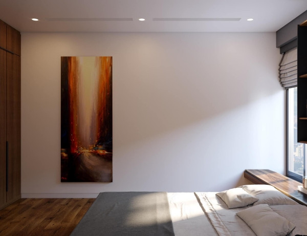 Mặc dù bây giờ con gái đầu lòng không ở chung nhưng MC Thành Trung vẫn chuẩn bị cho con một phòng riêng. Nguồn ảnh: FBNV.