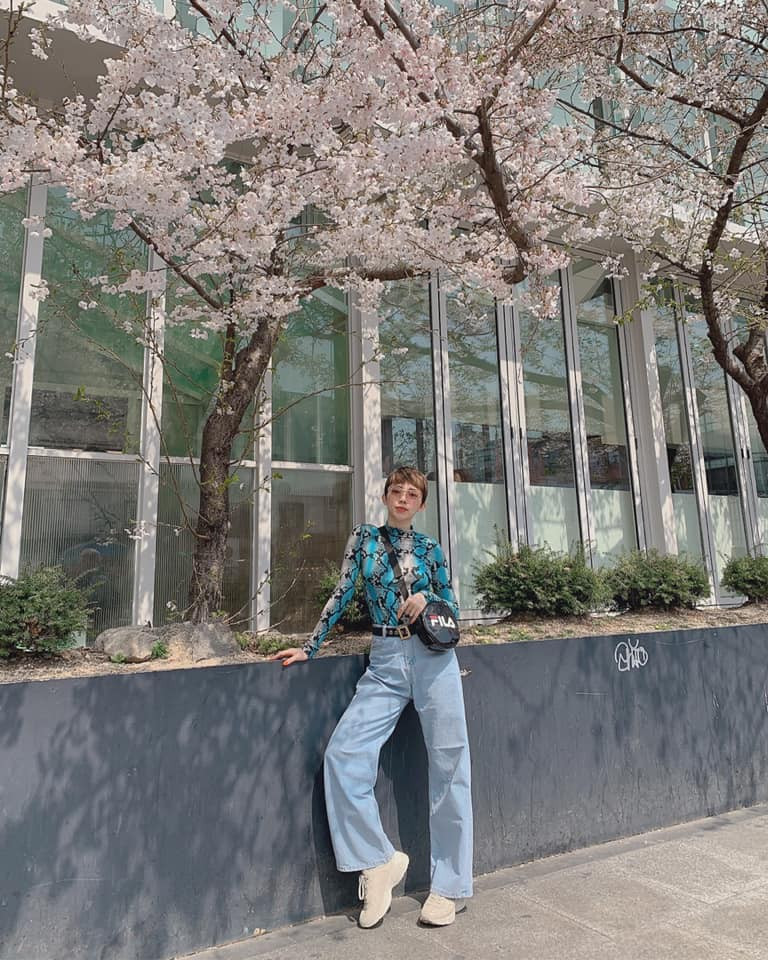 Những lúc rảnh rỗi, Tóc Tiên còn thường xuyên tận hưởng cuộc sống bằng những chuyến du lịch sang chảnh ở nước ngoài. Ảnh: Helino.