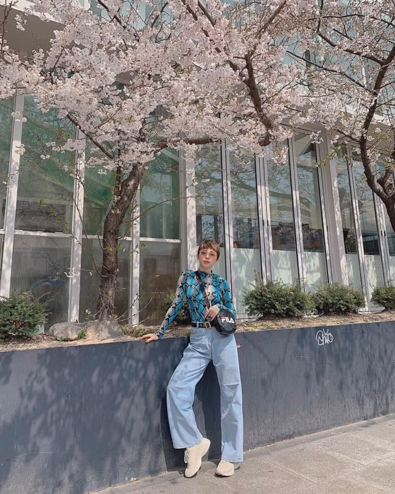 Những lúc rảnh rỗi, Tóc Tiên còn thường xuyên tận hưởng cuộc sống bằng những chuyến du lịch sang chảnh ở nước ngoài. Ảnh: Helino.