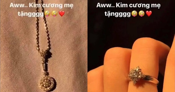 Trước đó, vào dịp sinh nhật tuổi 19, Thảo Trinh cũng được bố mẹ tặng kim cương đắt giá.