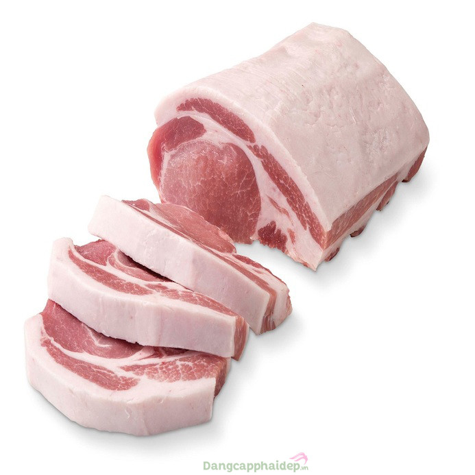 Tại các cửa hàng thực phẩm cao cấp, thịt lợn Nhật Bản được rao bán với giá từ 950.000 - 1,1 triệu đồng/kg. Anh: Dangcaophaidep.