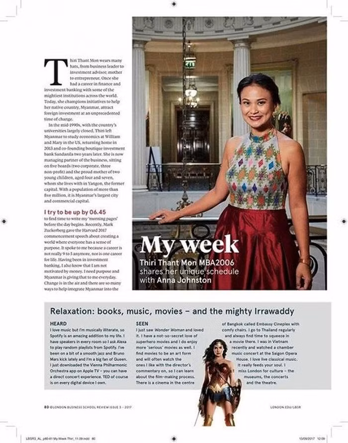 Không chỉ vậy, vợ mới của Kevin Gilmore từng xuất hiện trong một bài báo xuất bản tại London năm 2018. Ảnh: Getty.