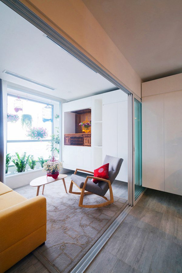 Trước đó, Ngọc Hân đã tậu được căn hộ chung cư ấm cúng ở quận Hoàng Mai (Hà Nội). Ảnh: Giadinhnet.