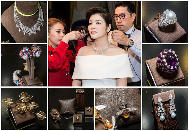 Đặc biệt, Lý Nhã Kỳ còn sở hữu một thương hiệu kim cương đắt giá, chỉ phục vụ hạn chế cho giới thượng lưu trên thế giới. Tổng giá trị kim cương của Lý Nhã Kỳ hiện lên tới hàng trăm tỷ đồng. Ảnh: Internet