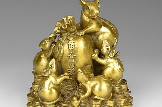 Dat tuong chuot phong thuy kieu nay danh thuc Than Tai, tai loc vo bien