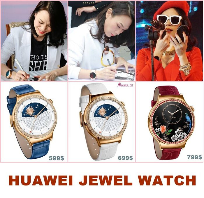 Ba chiếc đồng hồ nhỏ xinh này cũng khoảng 13 - 18 triệu đồng. Ảnh: Always MT.