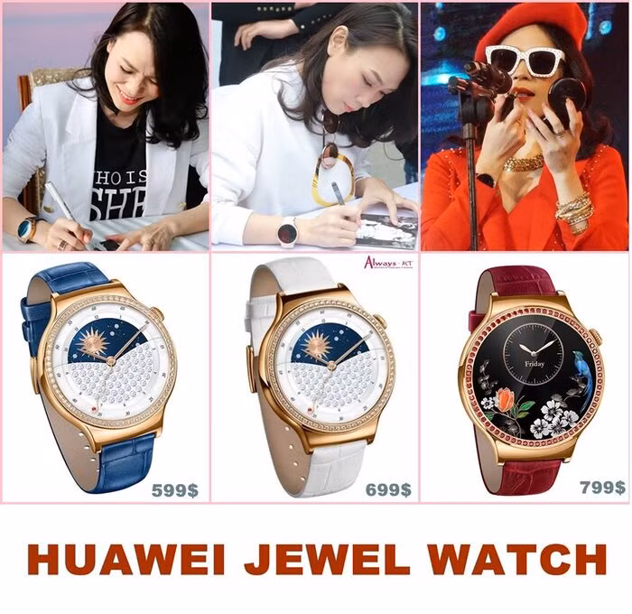 Ba chiếc đồng hồ nhỏ xinh này cũng khoảng 13 - 18 triệu đồng. Ảnh: Always MT.