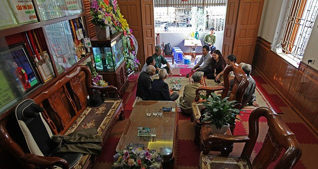 Không gian phòng khách. Ảnh: Vietnamnet.