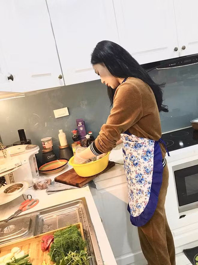 Khu bếp tiện nghi.