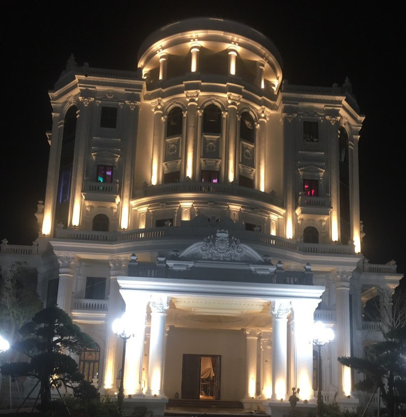 Vị đại gia này cũng phải mất khoảng gần chục năm kể từ khi động thổ khởi công thì công trình mới cơ bản hoàn thiện như bây giờ. Ảnh: Doisongphapluat.